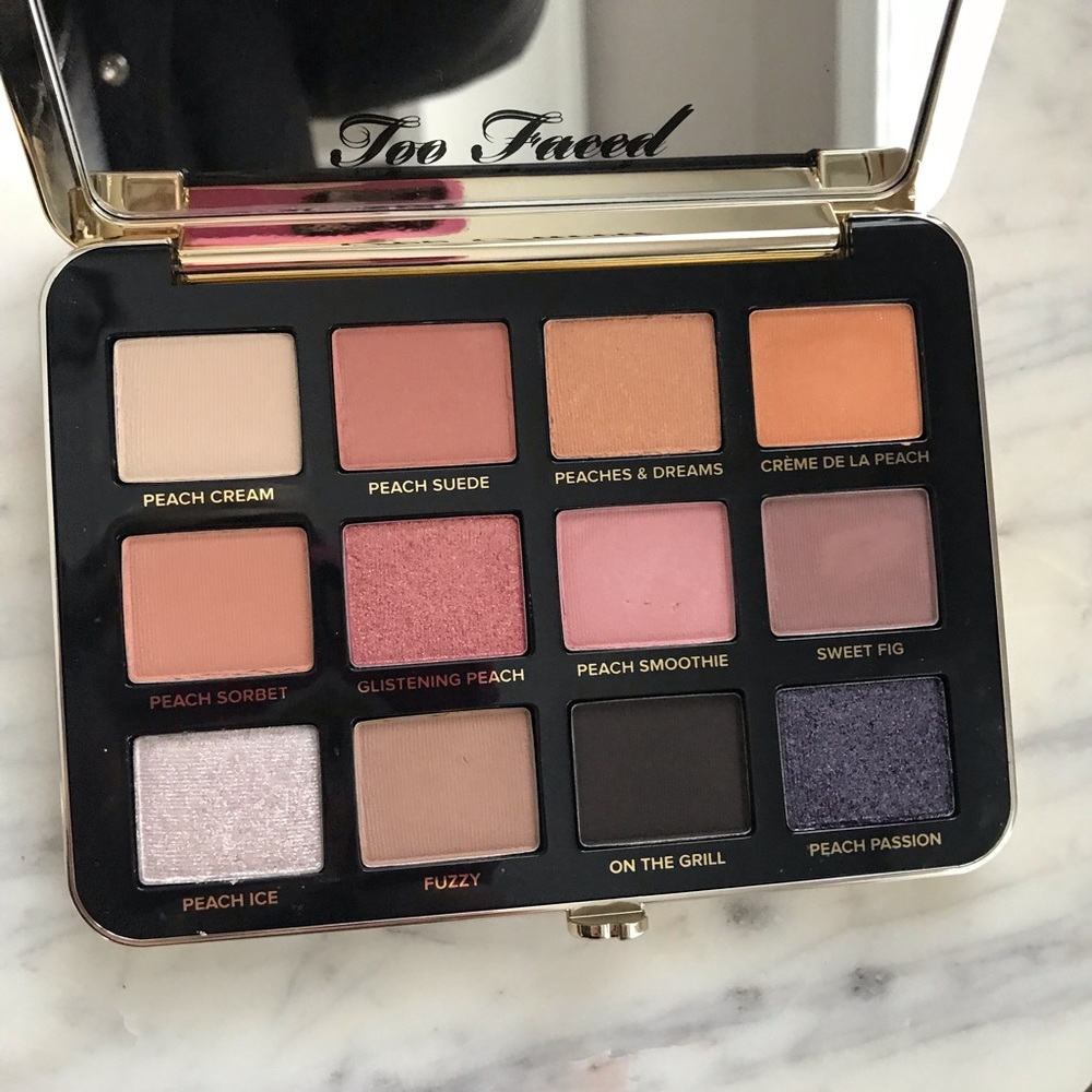Too Faced White Peach 🍑 Eyeshadow Palette